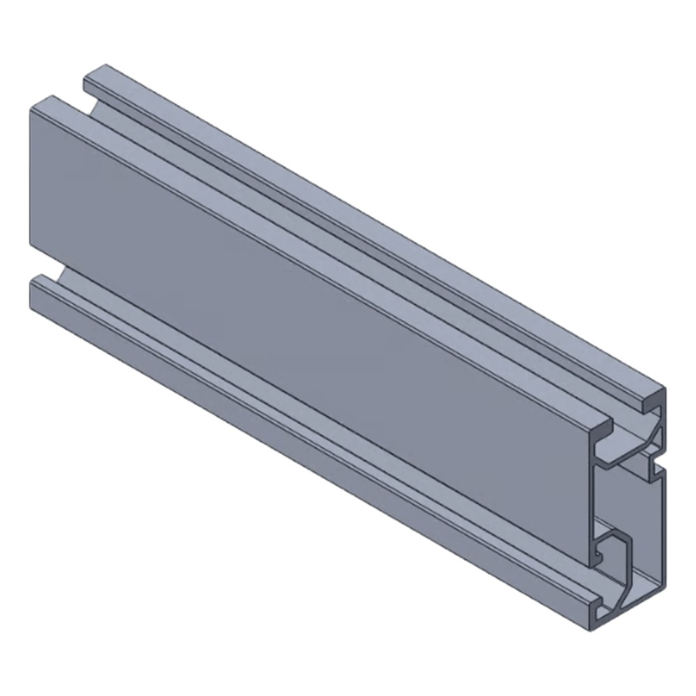 Basel N Rail 4.72 /Riel de Aluminio para Montaje de Modulos Fotovoltaicos / Aluminio Serie 6000 / 3.74 kg por Pieza / Co