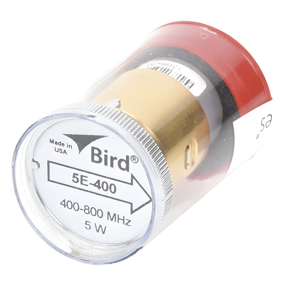 Elemento de 50 Watt en linea 7/8" para Wattmetro BIRD 43 en Rango de Frecuencia de 400 a 800 MHz.