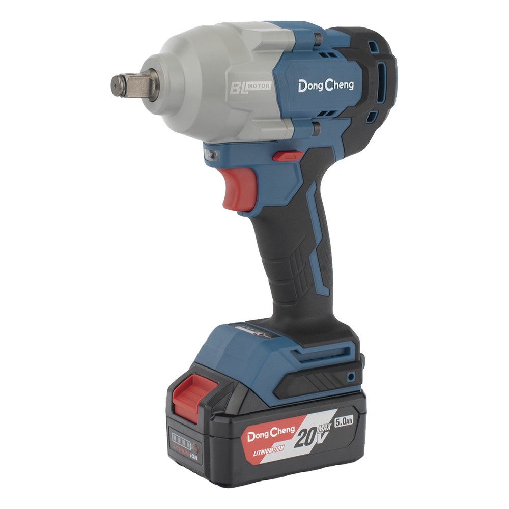 Llave de Impacto Inalámbrica de 20 V, incluye 2 Baterías de 5.0 AH, Cargador y Estuche plástico.