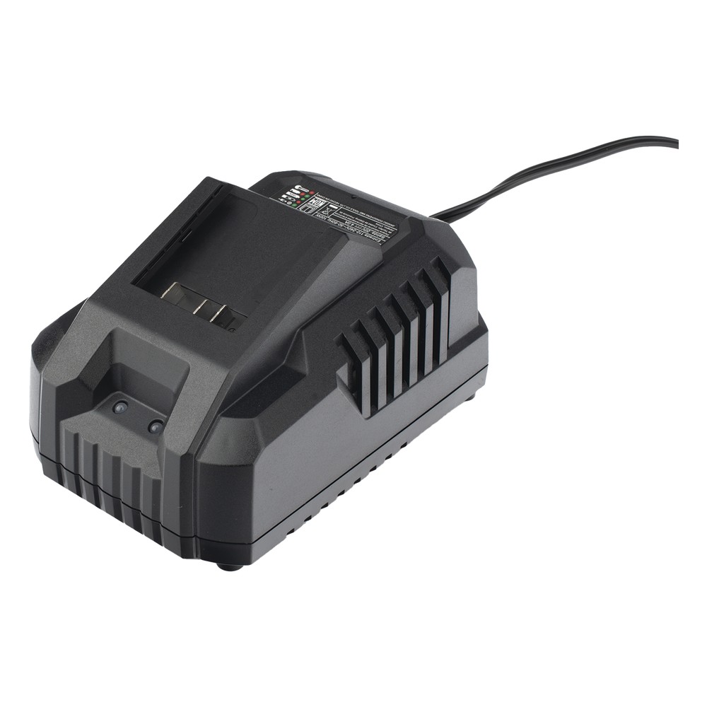 Cargador de Baterías 20V 4.0Ah / Entrada 110V / Protección contra Sobrecarga y Sobrecalentamiento / Diseño Compacto