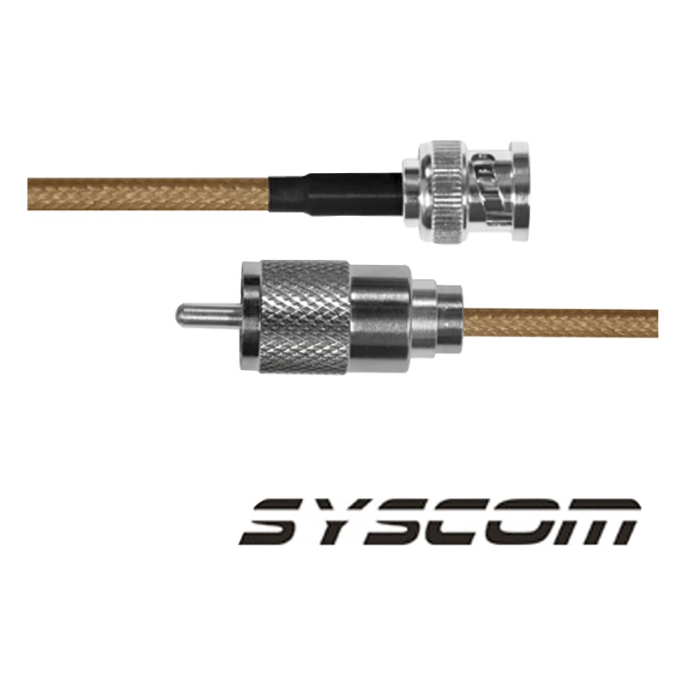 (1 pza) Jumper con cable LP142, conectores BNC | LECOSYS