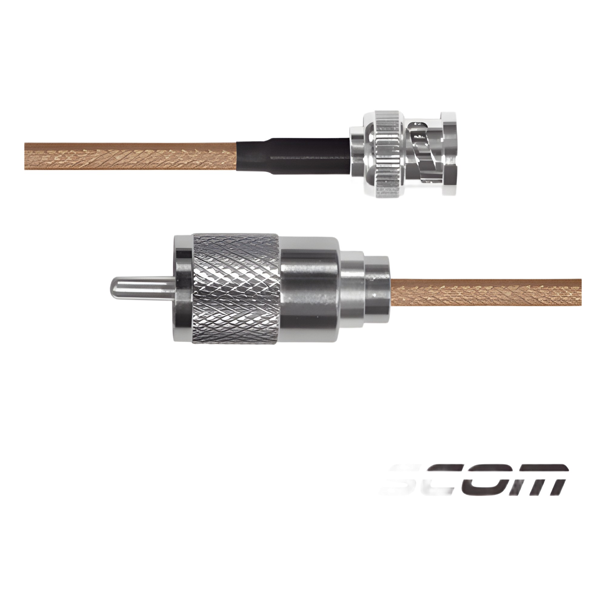 Cable LP142 con conectores BNC Macho / UHF Macho.