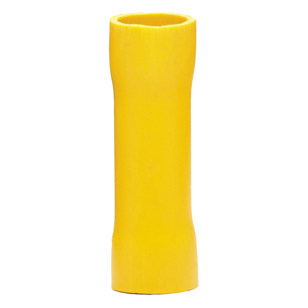 Conector a tope aislado / 12-10 AWG / Amarillo / Paquete de 25 piezas.