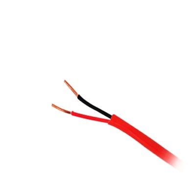 Bobina de 305 Metros (1000 Pies) / Alambre de Cobre / 2 x 16 AWG / Riser / Tipo FPLR, CL3R, C (UL) FT4 / Color Rojo / Pa