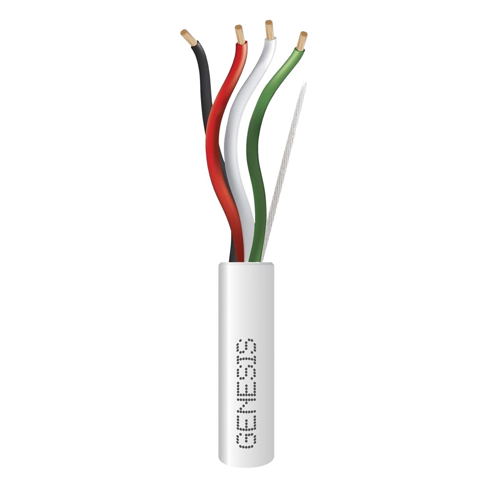 Bobina de 152 Metros (500 Pies) / Cable Audacious / Premium 4 x 14 AWG / Riser / Libre de Oxigeno / Aplicaciones de Audi