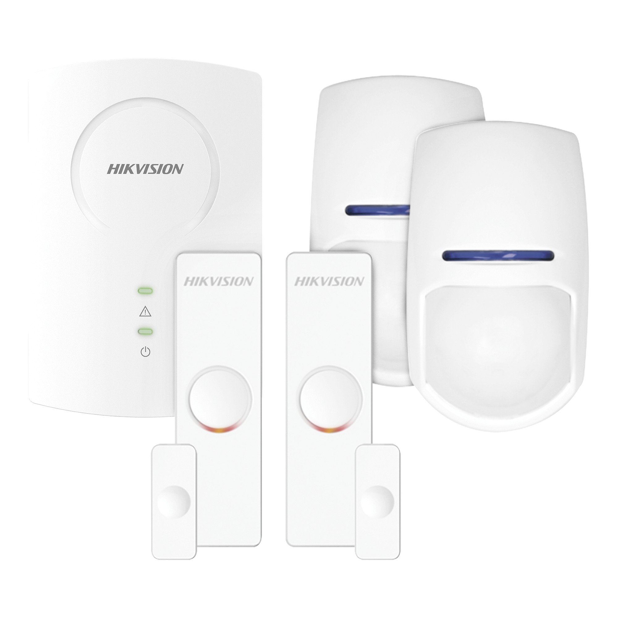 KIT Sensores Inalámbricos AX HUB / 1 Expansor de 8 Zonas Inalámbricas / 2 Contactos Magnéticos / 2 Sensores PIR para Int