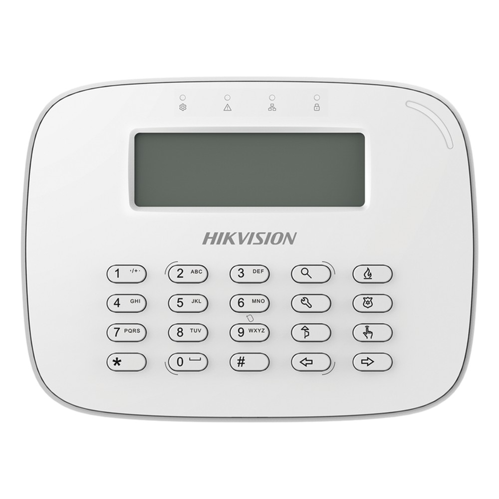 Teclado LCD / Cableado / Compatible con el Panel Hibrido Hikvision DS-PHA64-W4P y DS-PHA64-W4P2