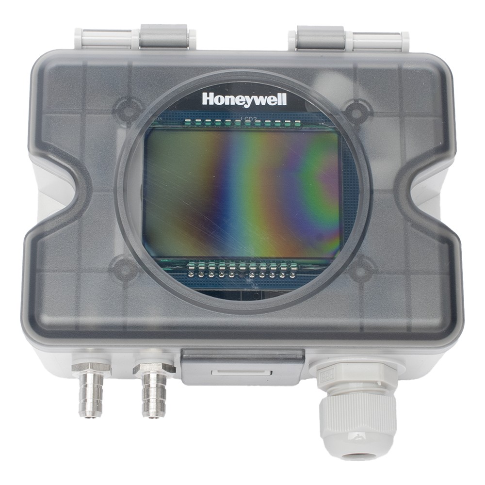 Transmisor de presión diferencial de aire con comunicación Modbus RTU y pantalla LCD para sistemas HVAC