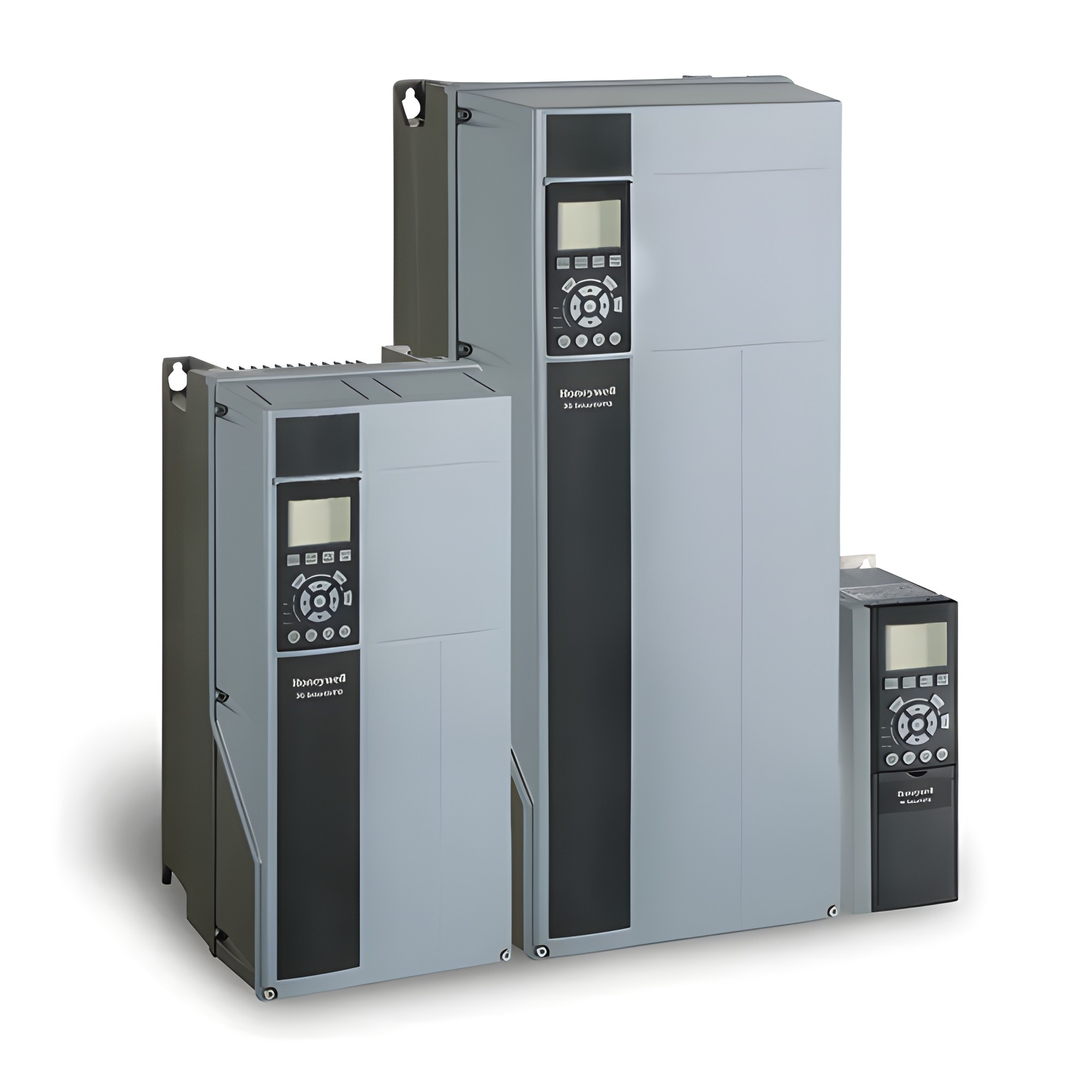 Variador de frecuencia trifásico para HVAC de 10 HP, 460 Vac, gabinete NEMA 1 con teclado gráfico