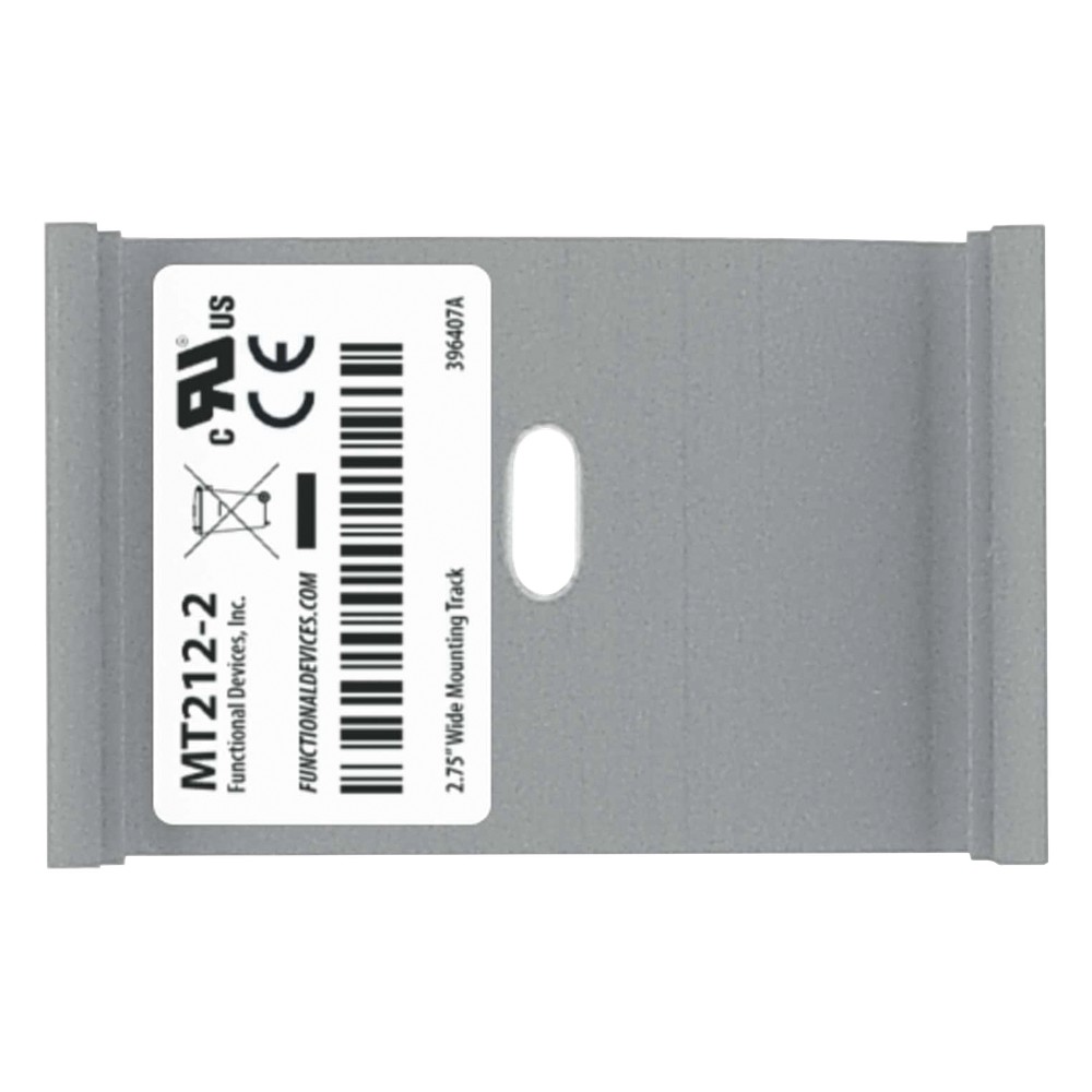 Riel de montaje de 2.75 x 2 pulgadas para relevadores, sensores de corriente y fuentes de poder serie RIB