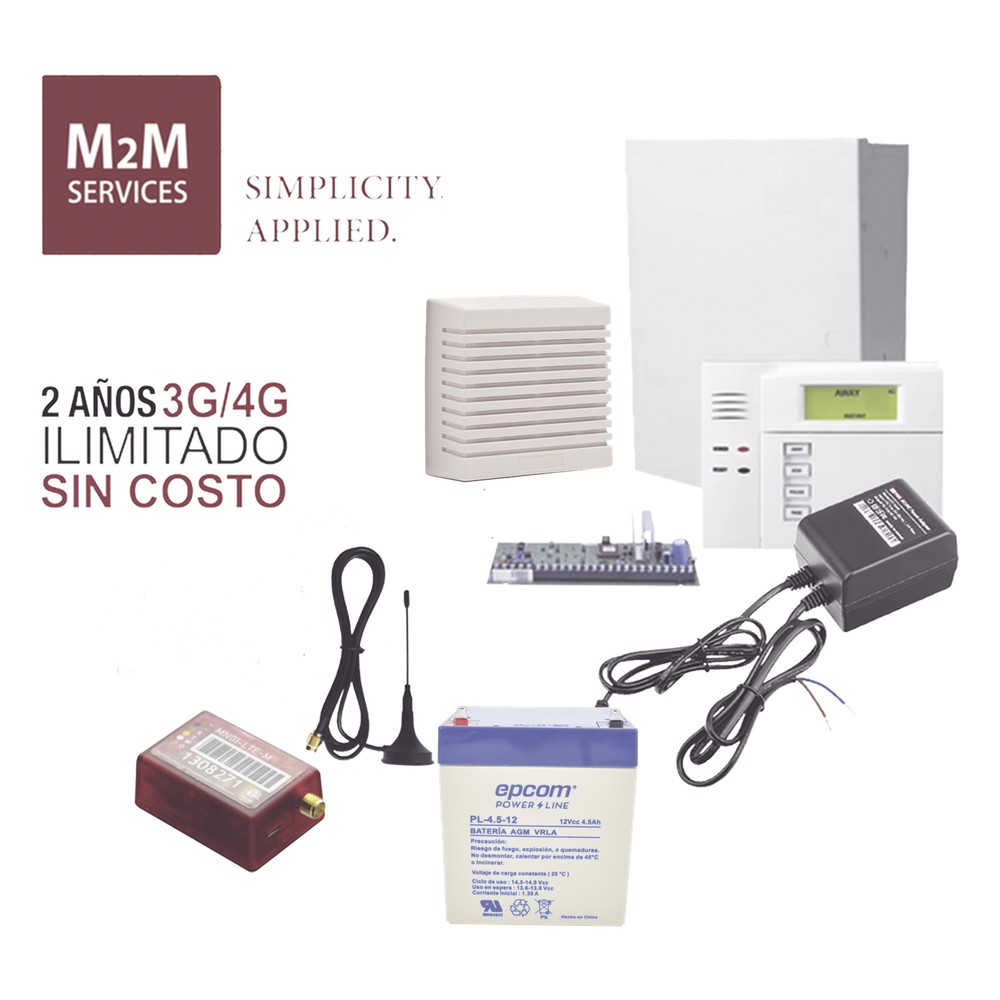 Kit de alarma VISTA-48LA con teclado 6150 | LECOSYS
