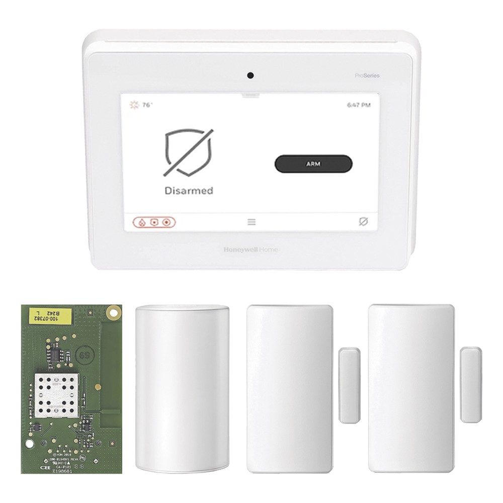 Kit de panel de alarma todo en uno con pantalla | LECOSYS