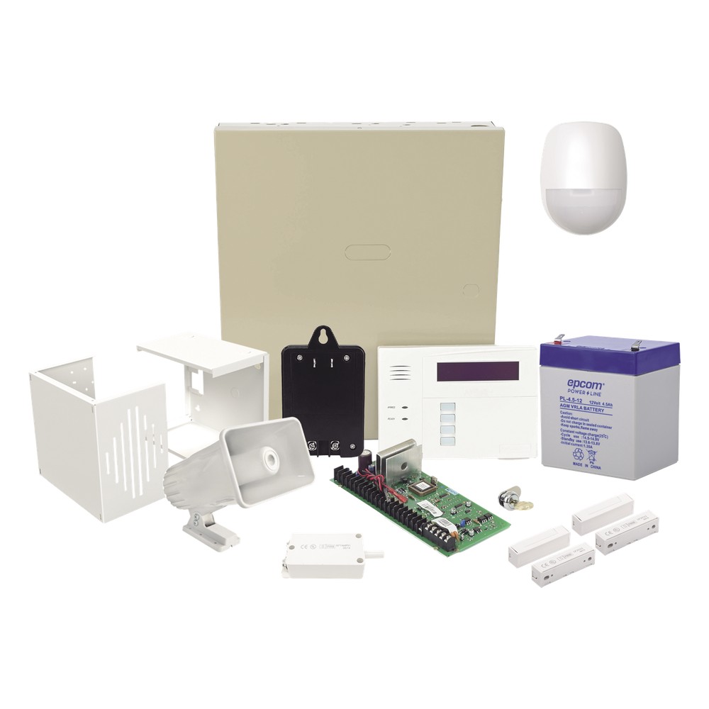 Kit de panel de alarma cableado VISTA-48 con | LECOSYS