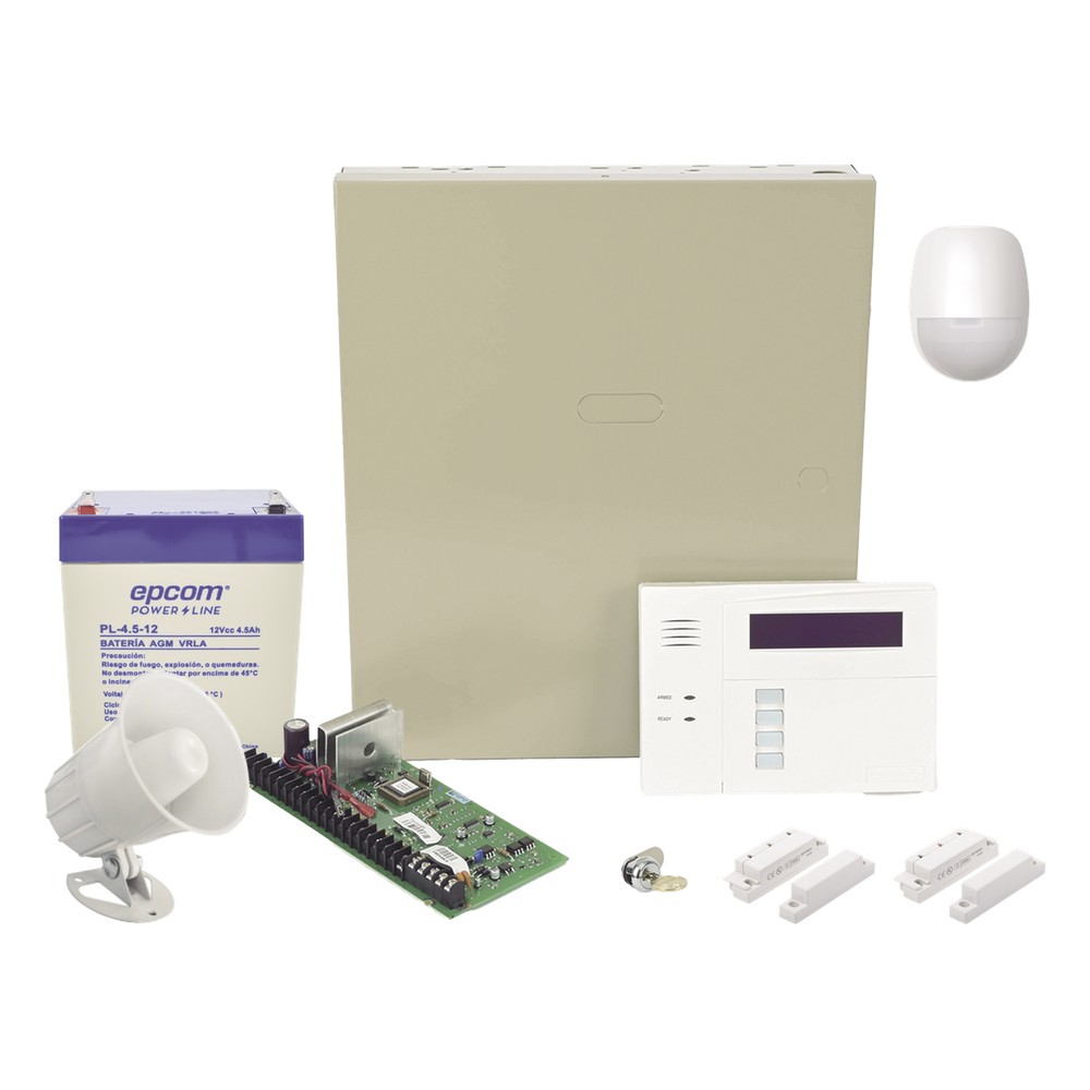 Kit de panel de alarma con detector de | LECOSYS