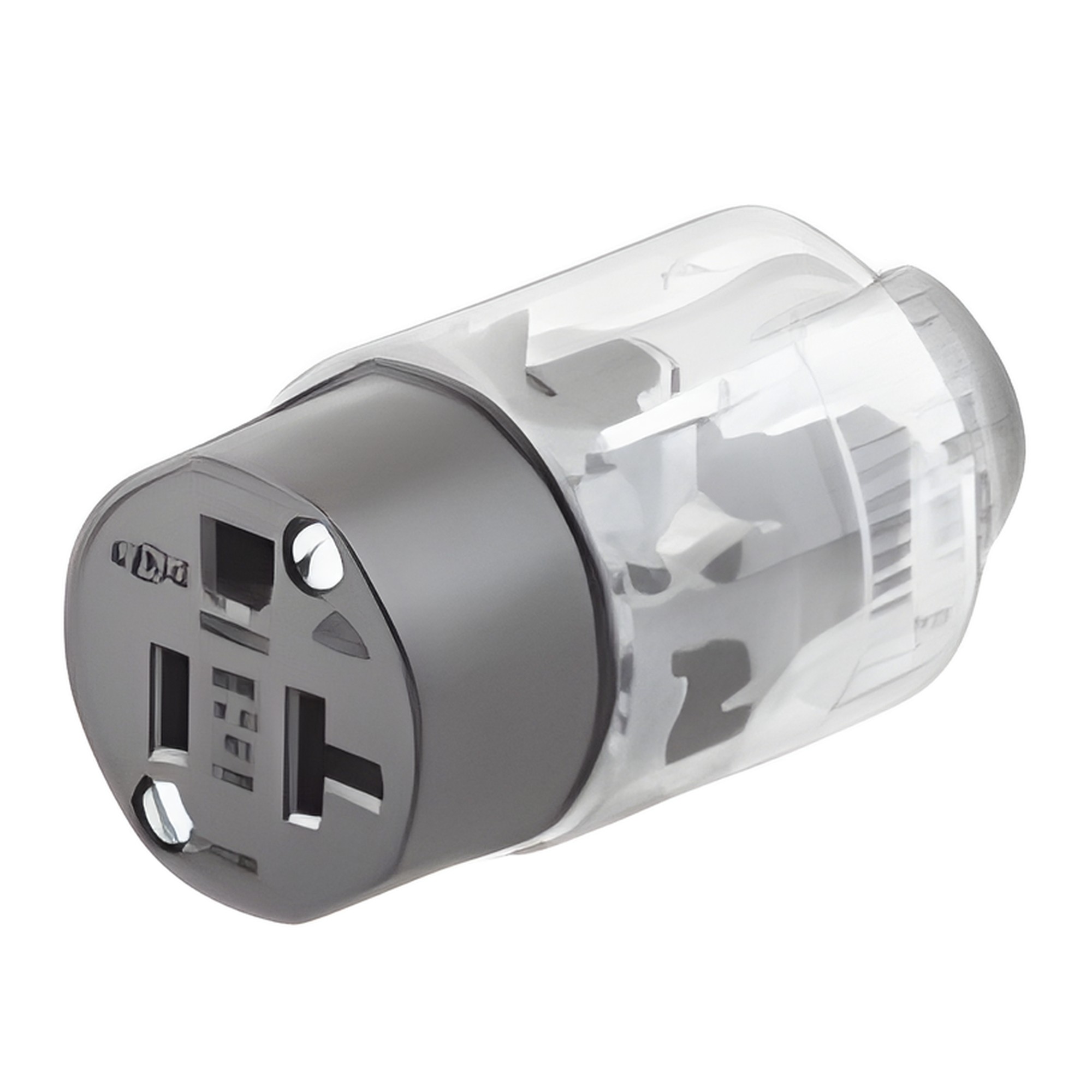 Conector Iluminado 20 A 125 V CA 2 Polos 3 Hilos (Nema 5-20R).