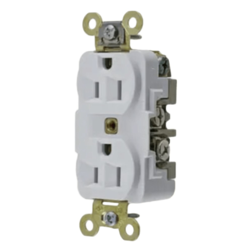 Contacto Dúplex 15 A 125 V 2 Polos, 3 Hilos | LECOSYS