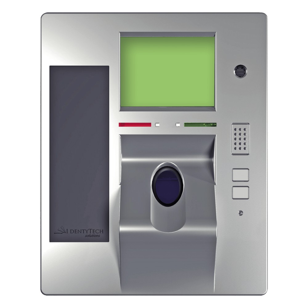 Lector biometrico multi espectral de huella dactilar   / PoE / IP65 serie Wallmount