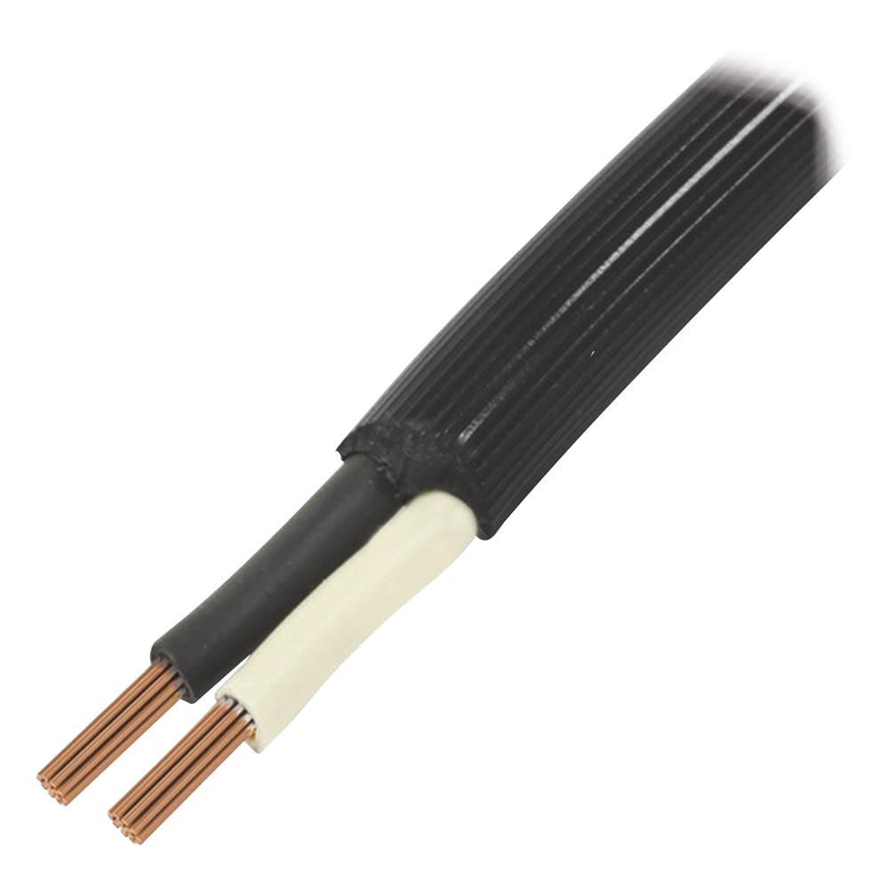 Cable Eléctrico de Uso Rudo 2 Hilos Calibre 14 AWG, Hasta 600 V. Rollo de 100 m.