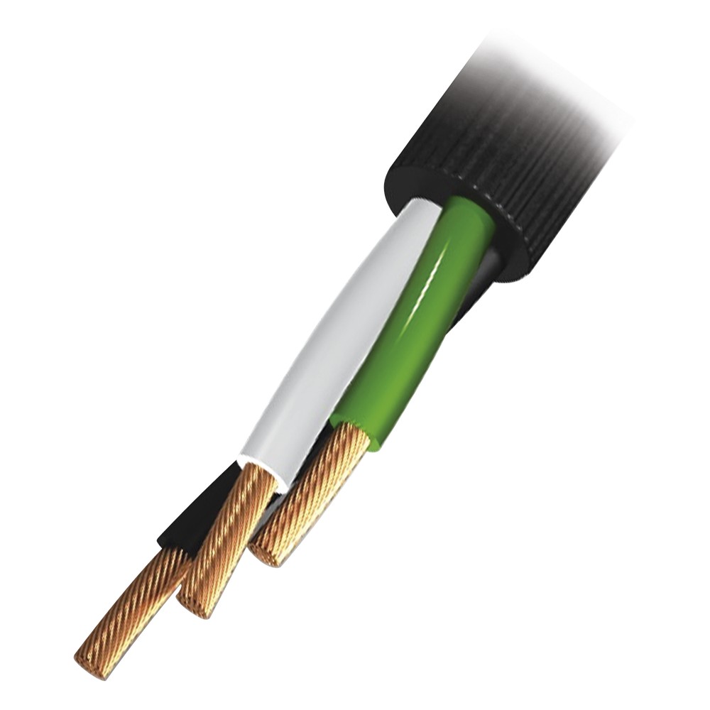 Cable de Uso Rudo / 3 Hilos / Calibre 12 AWG | LECOSYS