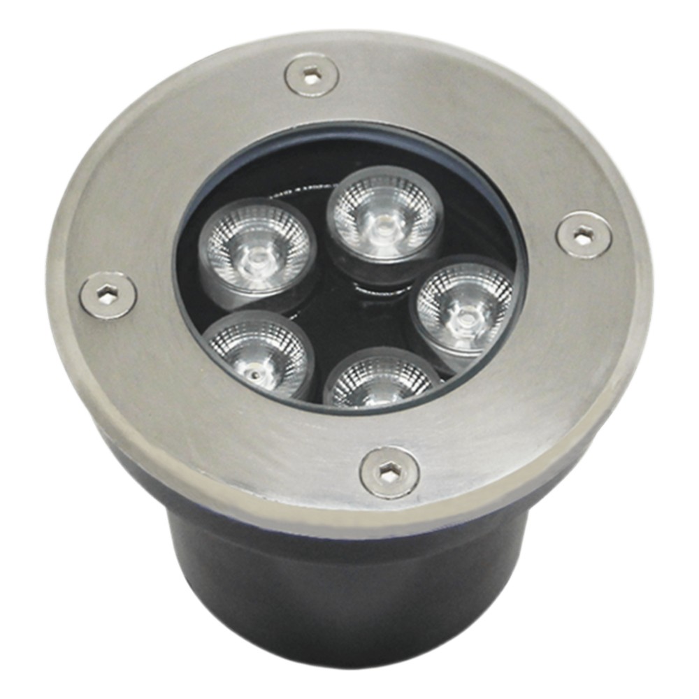 Luminario Empotrar en Piso / Uso en Exterior IP66 / Multivoltaje 110-240V~ 60Hz / Temperatura de Color 6500K  / Ángulo d