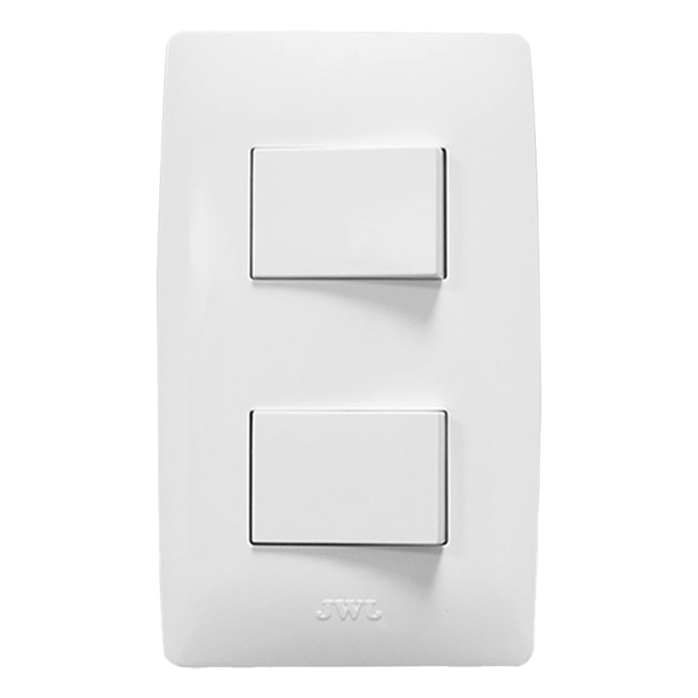 Apagador Escalera Doble de 127 V~60 Hz 10 A/ Color Blanco.