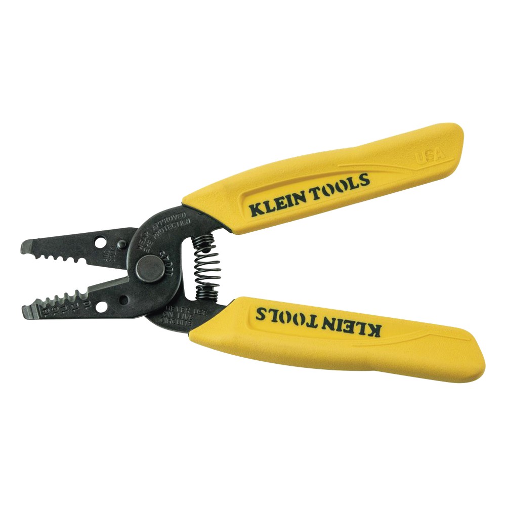 Pinza Klein Peladora y Cortadora de Cable Solido AWG 10-18.