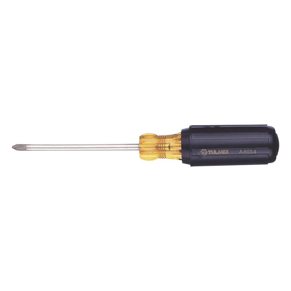 Desarmadores Punta Phillips #2 con Barra Redonda (4" x 8-5/16").