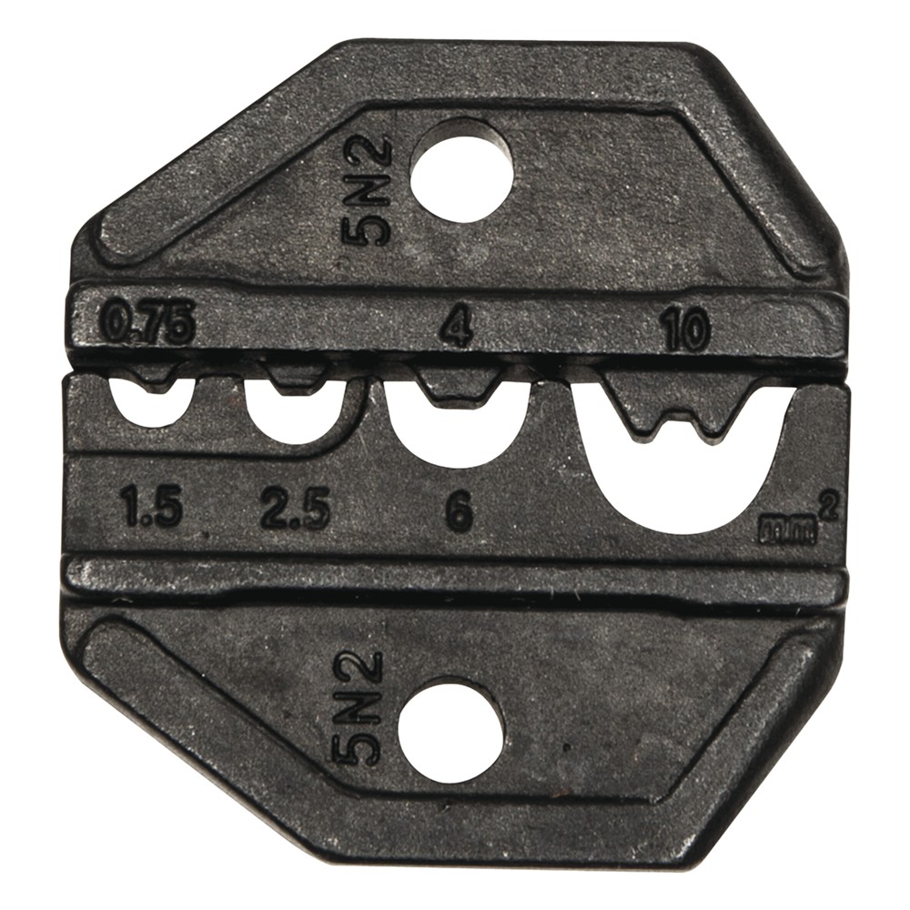 Matriz Ponchadora para Terminales sin Aislamiento, 8-18 AWG. Compatible con Pinza Ponchadora VDV200-010.