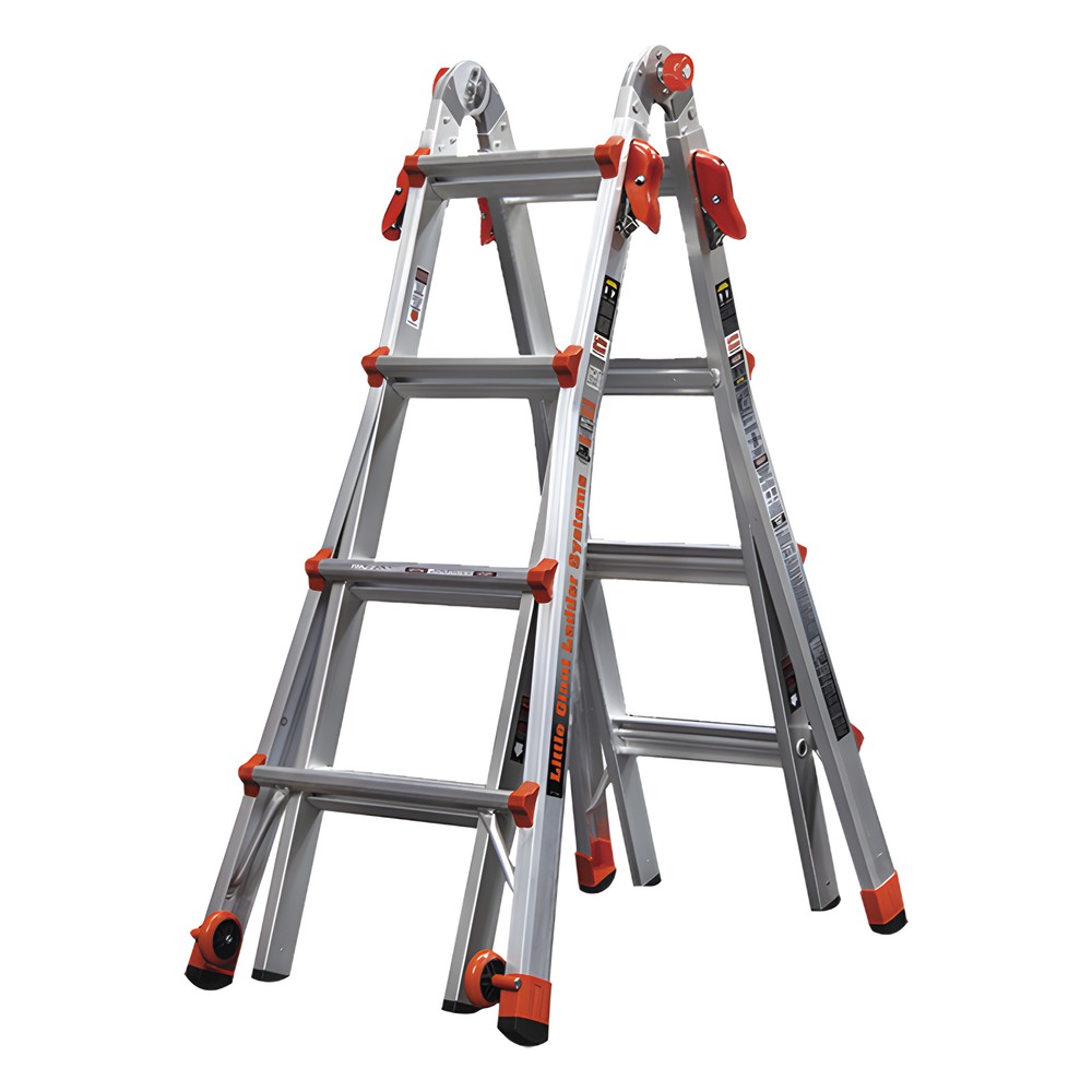 Escalera Multi-Posiciones de 5.18 m (17') para Superficies Inclinadas  (SKU 15417-001).