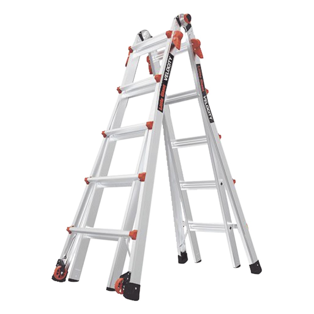 Escalera Multi-Posiciones de 6.7 m (22') para Suelos Inclinados o con Desniveles.