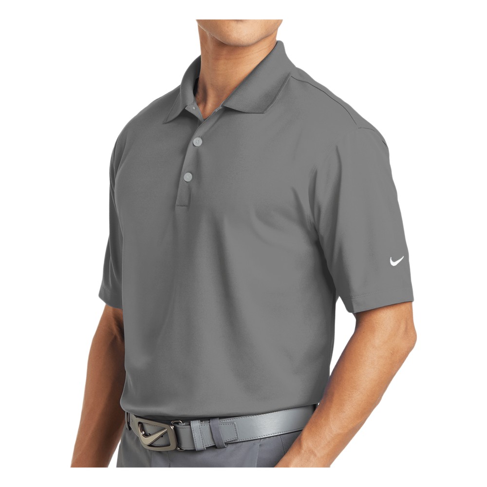 Playera Polo Dri-FIT color Gris Obscuro para Hombre