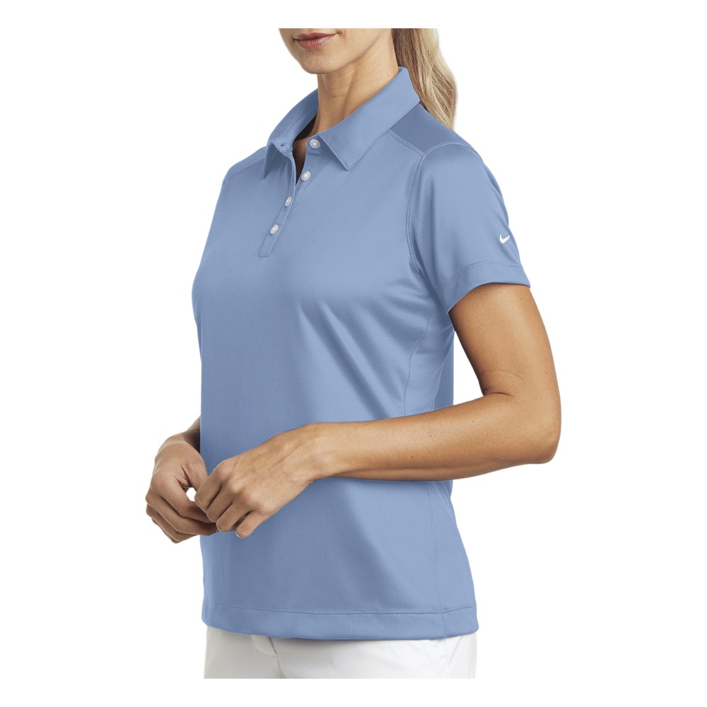 Playera Polo Dri-FIT color Azul para Mujer