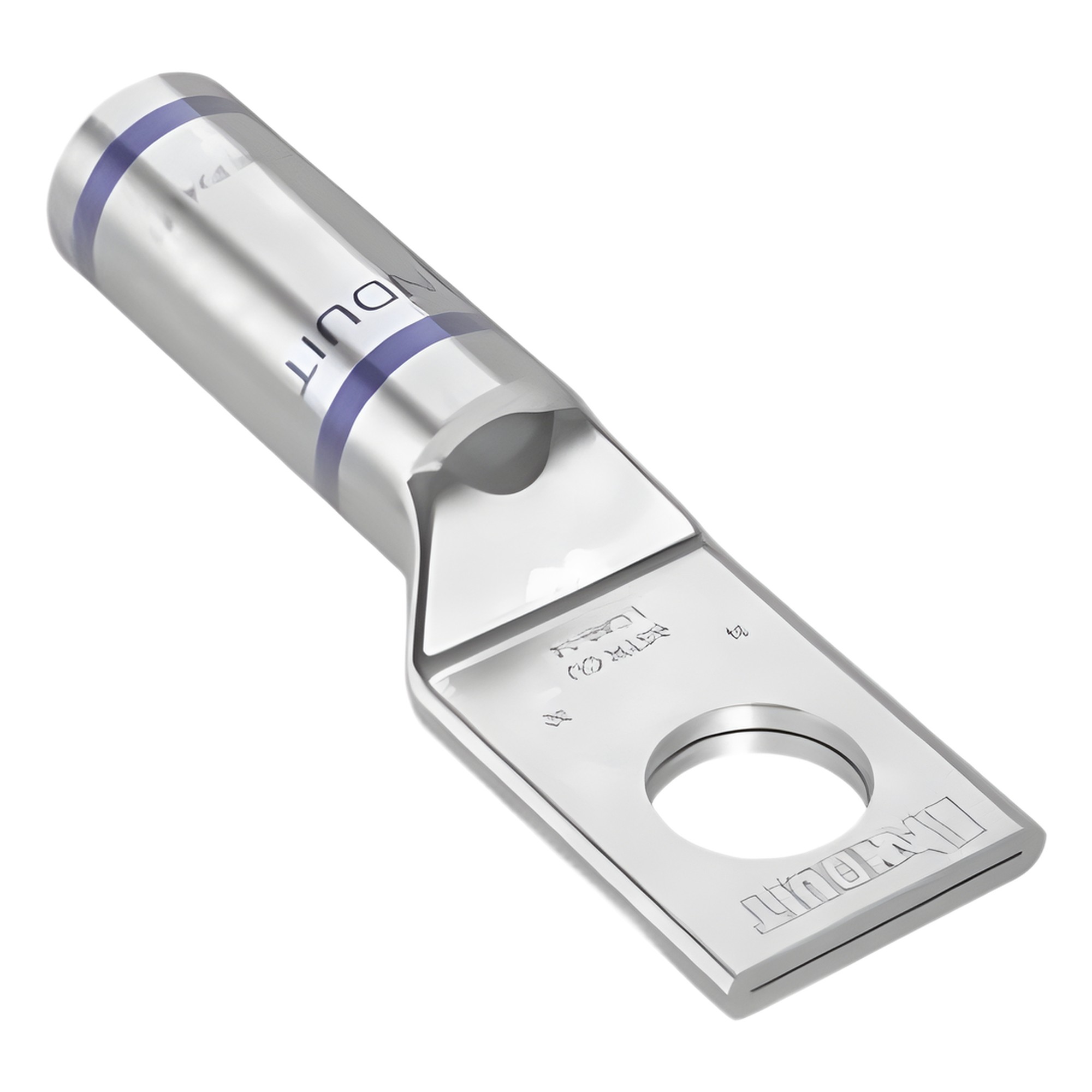 Zapata de compresión LCA6-14-L, para cal. 6 Awg, Barreno para tornillo prisionero de 1/4, 1 Pz