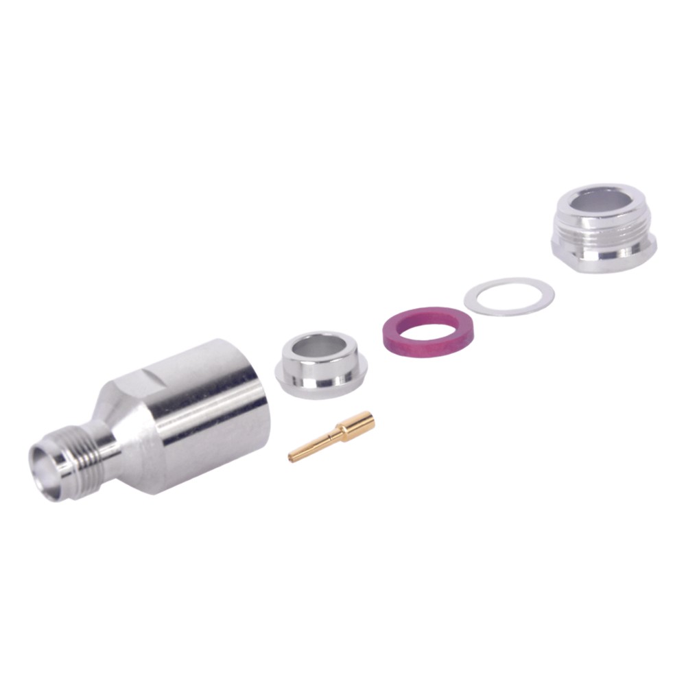 Conector TNC Hembra de Rosca para 9913, 7810A, 8214, CNT-400, RG8/U-SYS, RFLASH-1113.