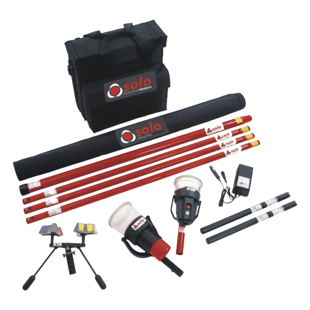 Kit Mejorado para Prueba de Detectores Térmicos y de Humo