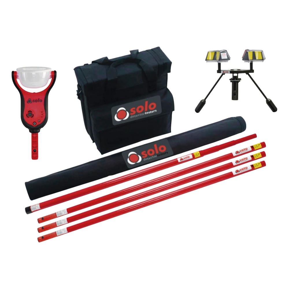 Kit De Pruebas De Detectores De Humo Hasta 9.1m. Con Dispensador Electrónico SOLO-365