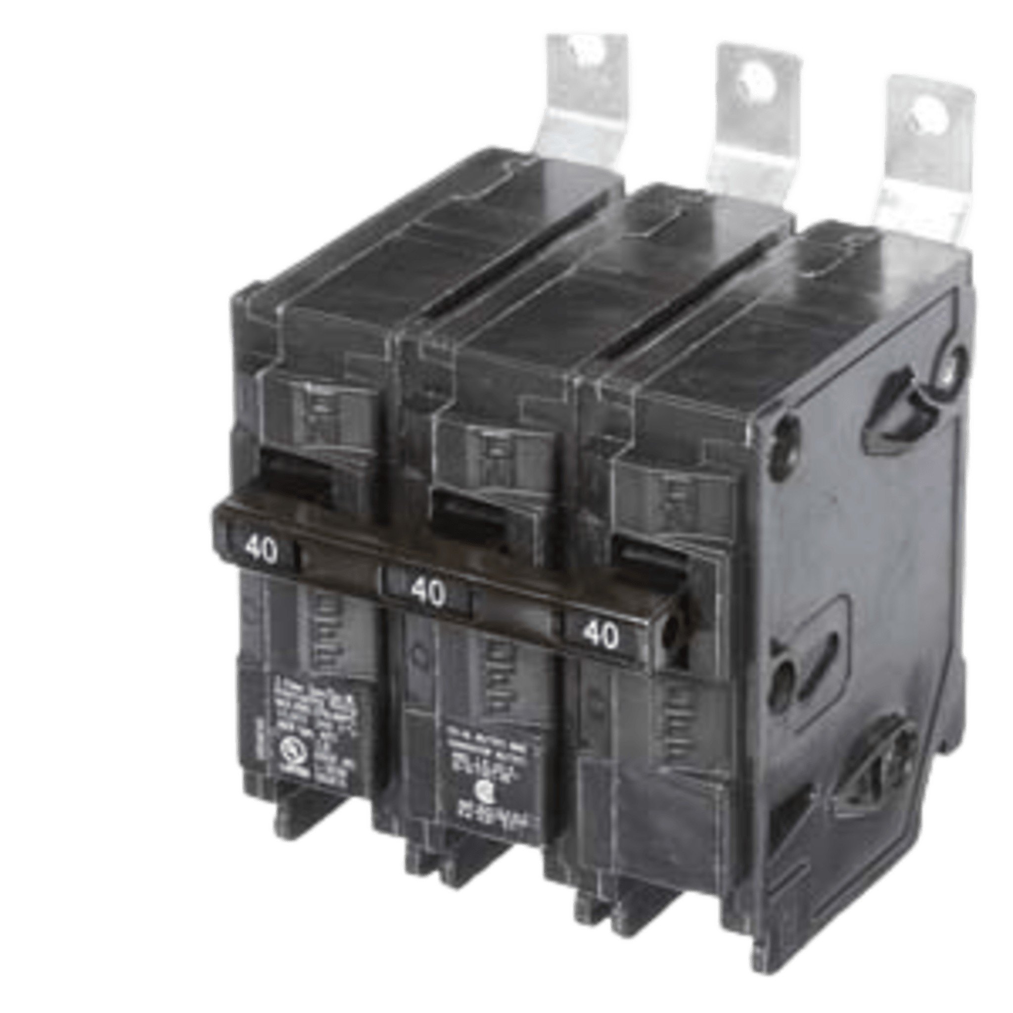 Interruptor automático atornillable tipo BL 3 polos, 40 amp.