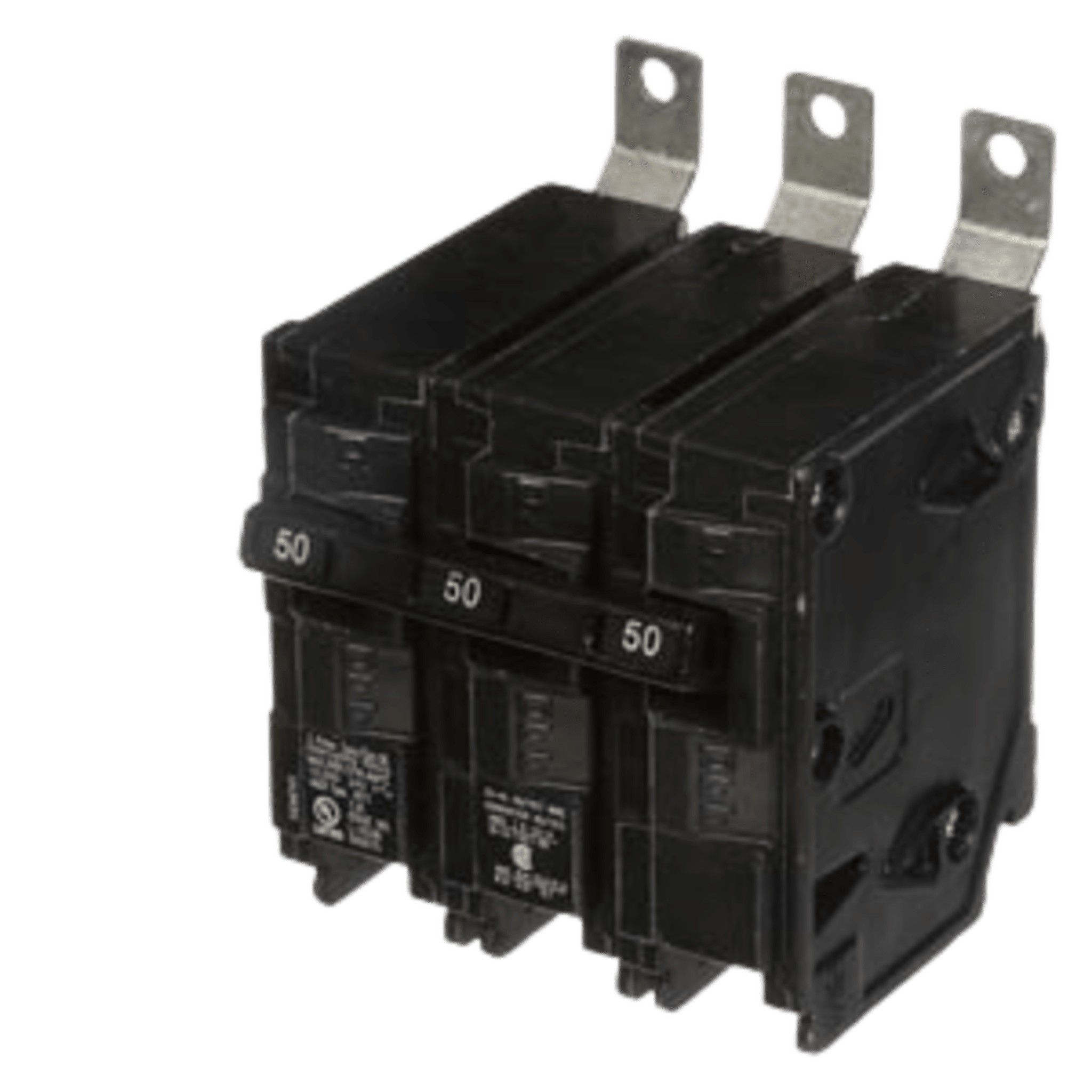 Interruptor automático atornillable tipo BL 3 polos, 50 amp.