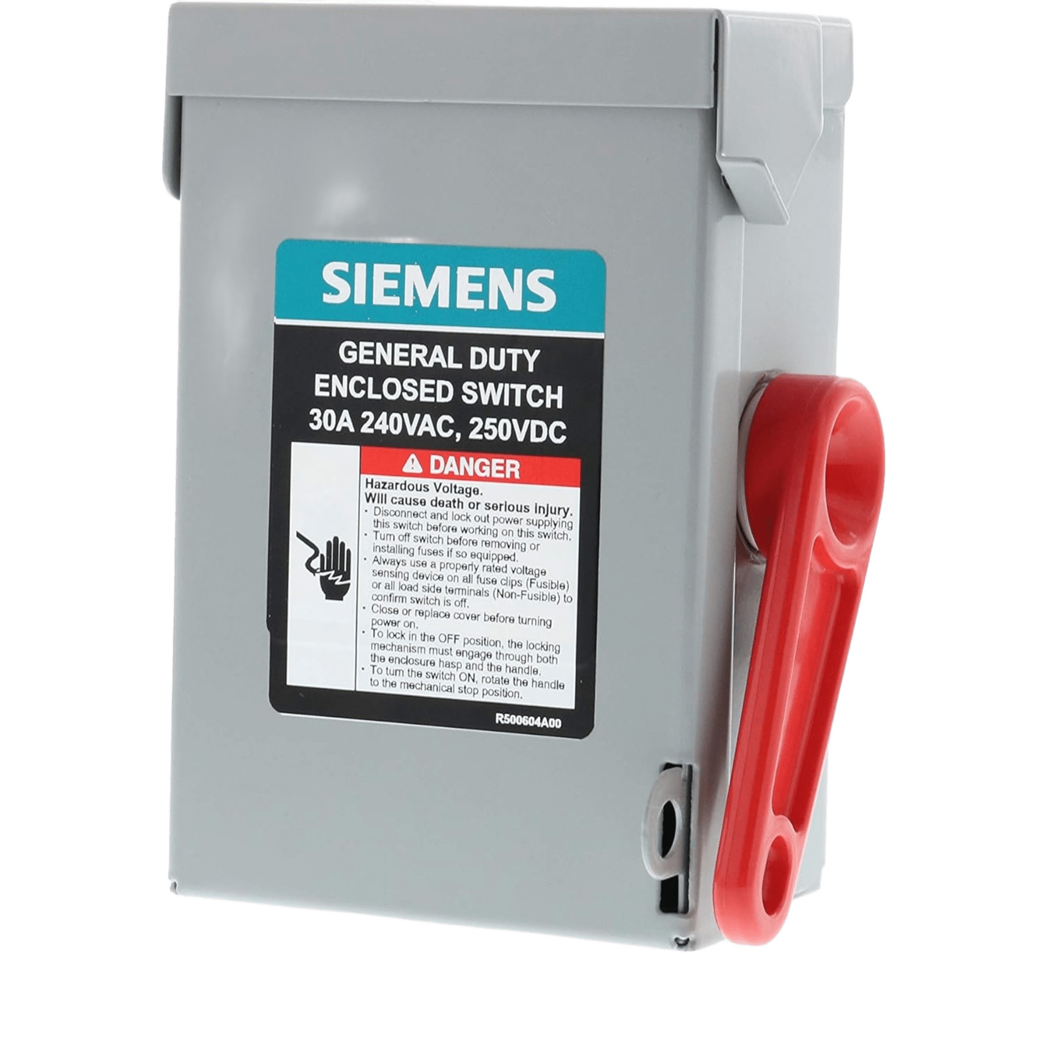 Interruptor de Seguridad GNF321A, 240Vca, 3 | LECOSYS