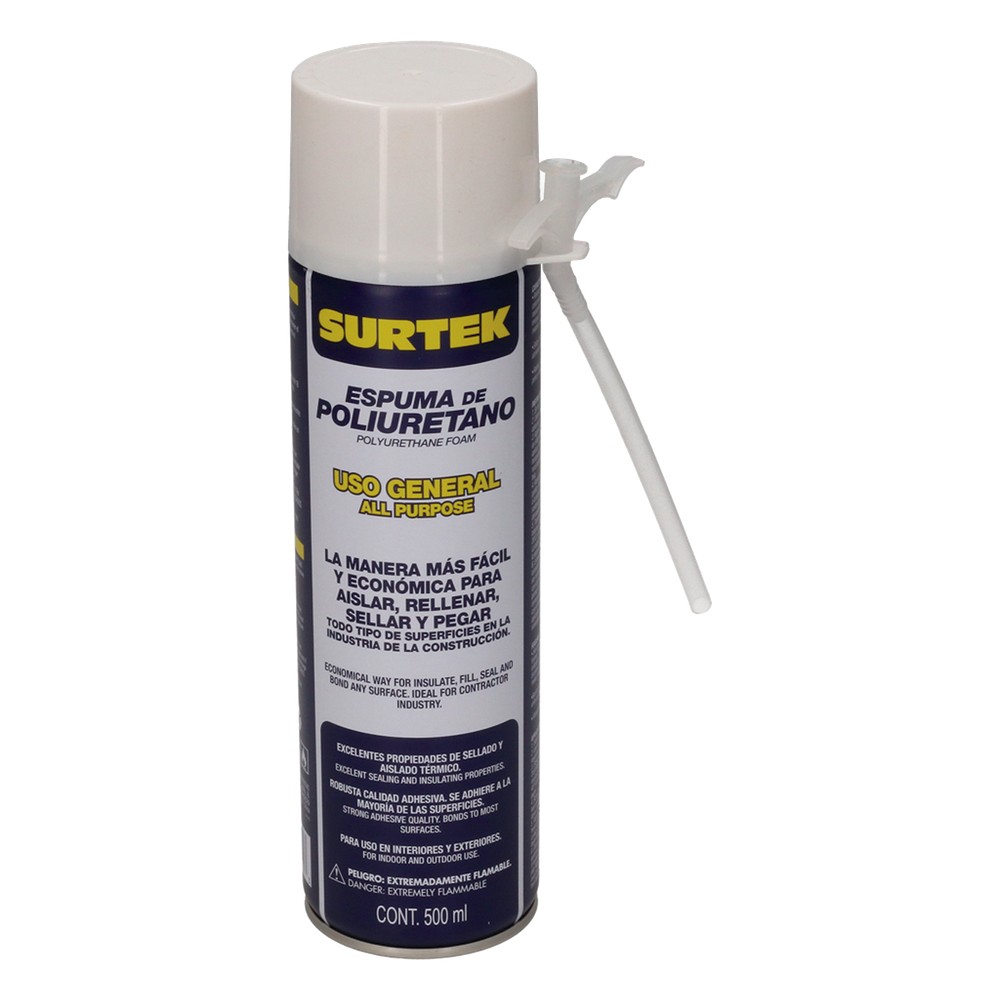 Espuma de Poliuretano / Capacidad 500 ml. - SURTEK SYS-113521