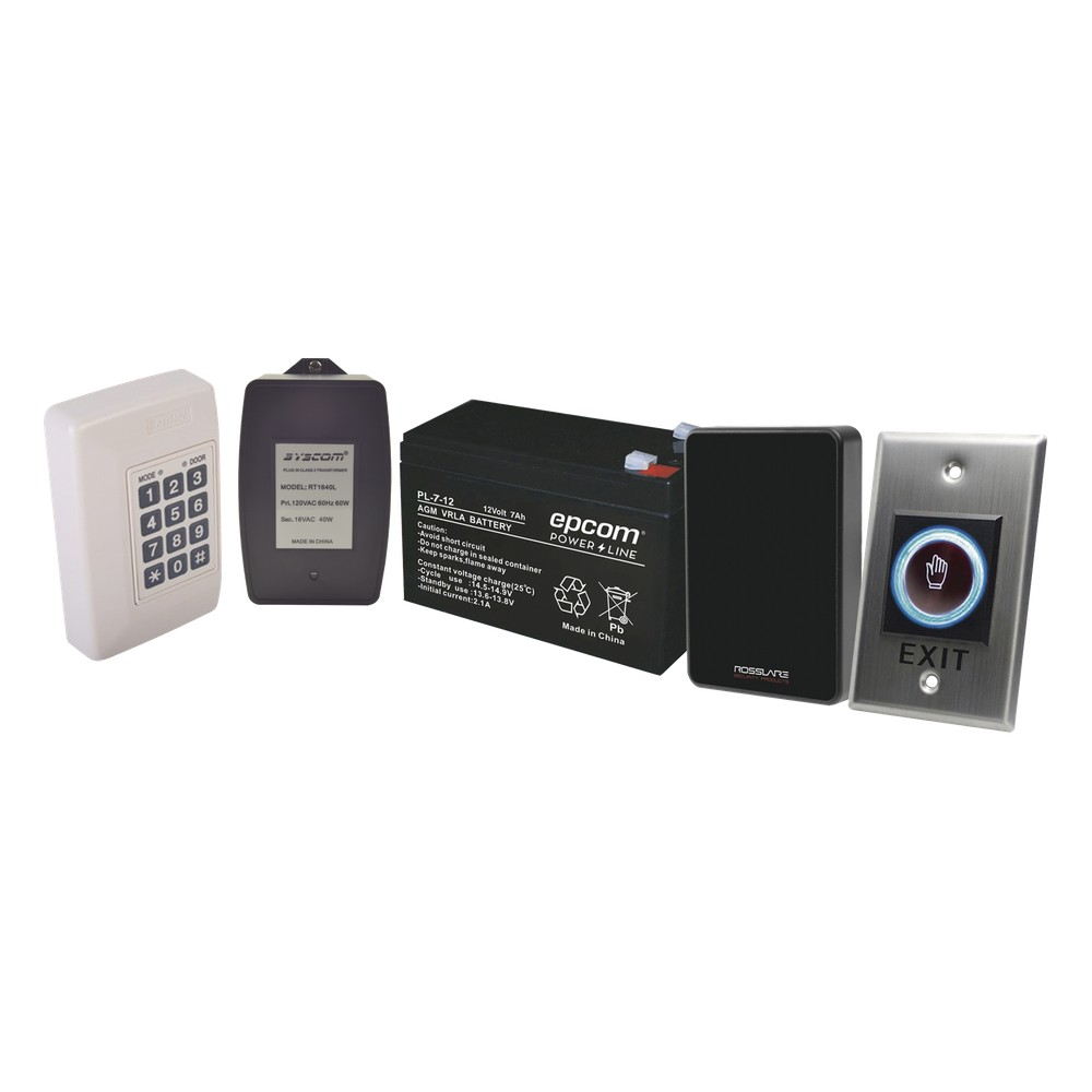 Kit sin contacto tarjeta Virtual de ROSSLARE  Con lector AYH6255BT