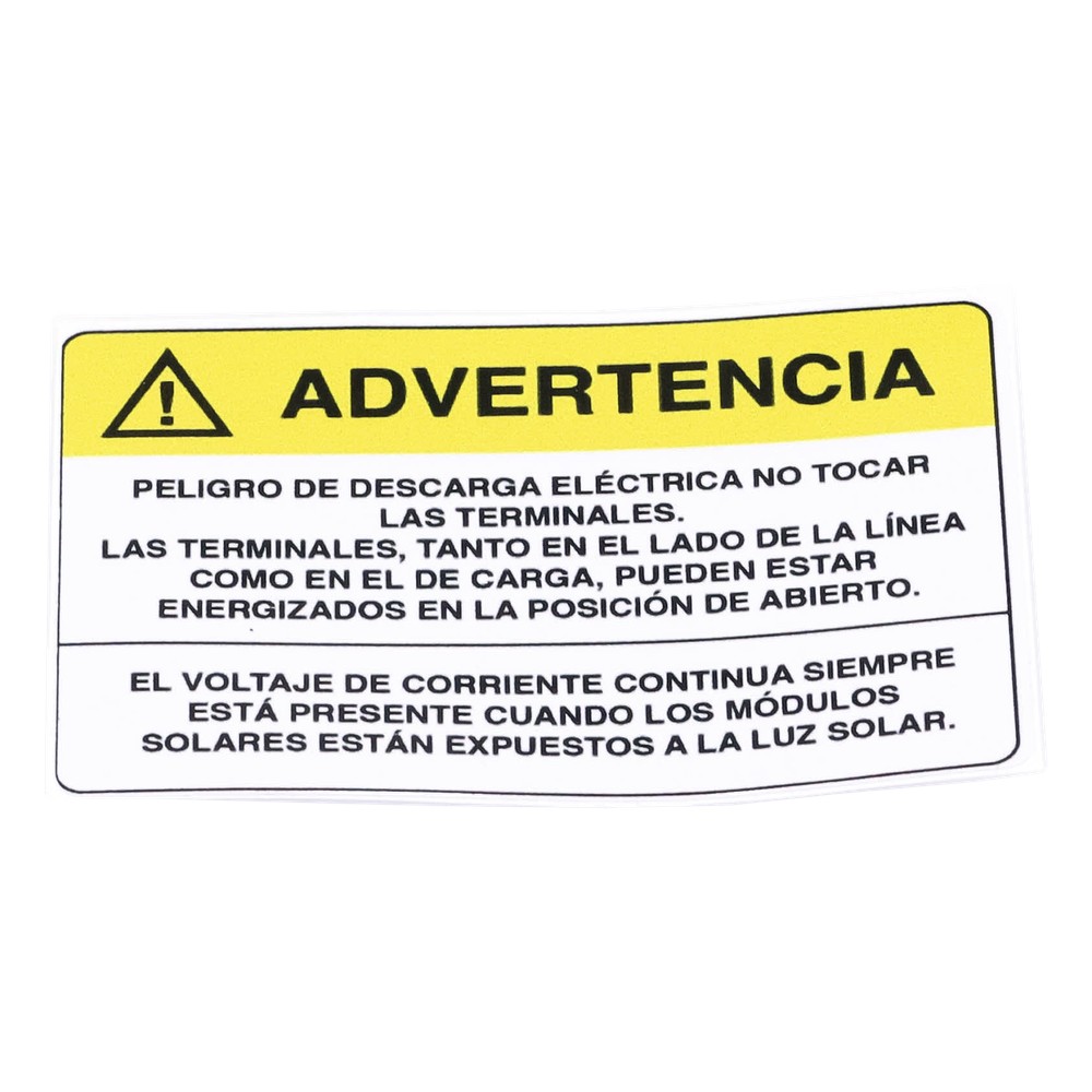 Etiqueta de Videovigilancia en Vinil Adhesivo | LECOSYS