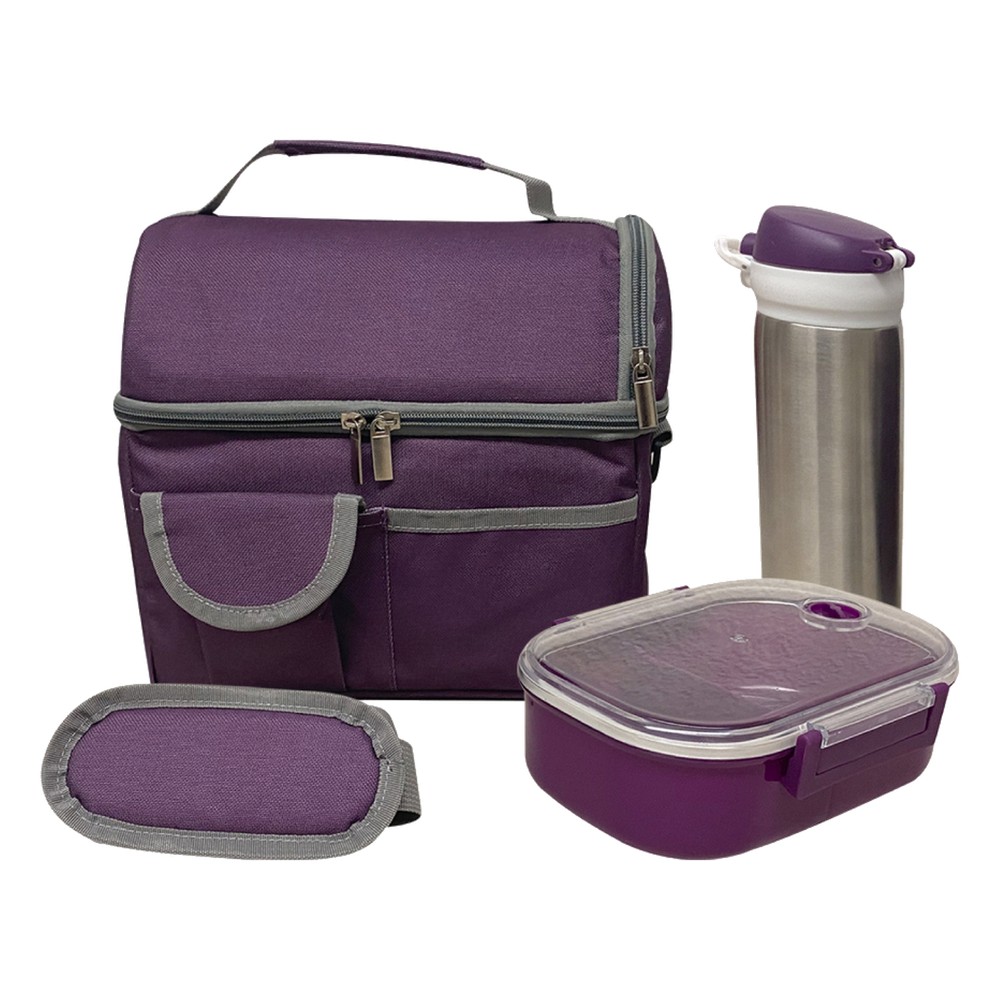 SET DE 2 LONCHERA DE 9 PULG. INCLUYE UN | LECOSYS