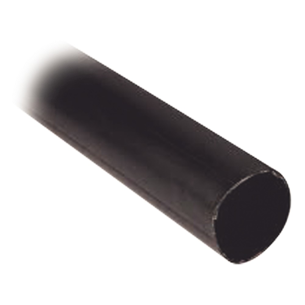 Tubo Termoencogible (Termofit) Negro de 1.2 m, 1.5" de Diámetro, Reduce de 2:1, Poliolefina.