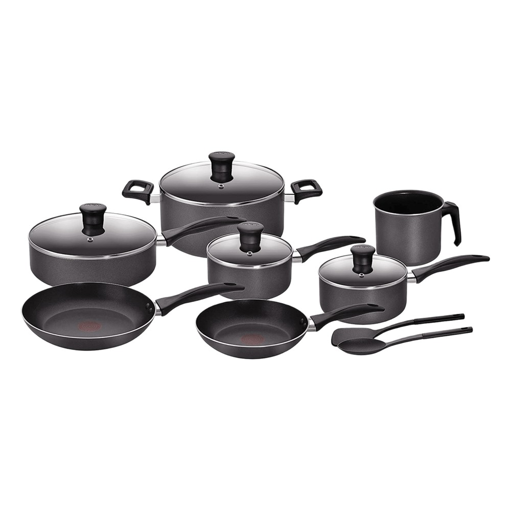 Batería Family Cook en Negro de 13 Piezas