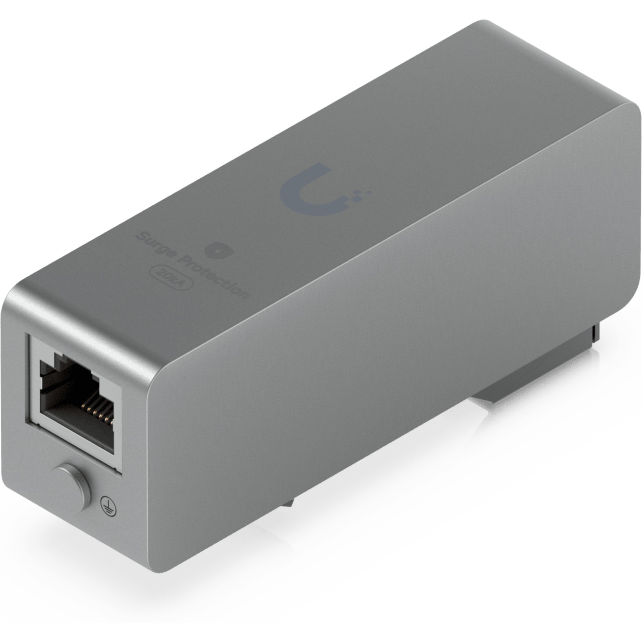 Protector de Descargas Ethernet para Interior Ubiquiti UACC-ETH-SP-DIN 10Gbps PoE+++ 20kA