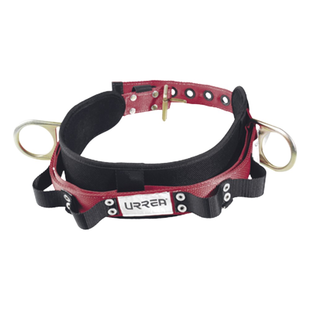 Cinturón para liniero, talla 36, con bandas para porta herramientas y dos anillos tipo D.