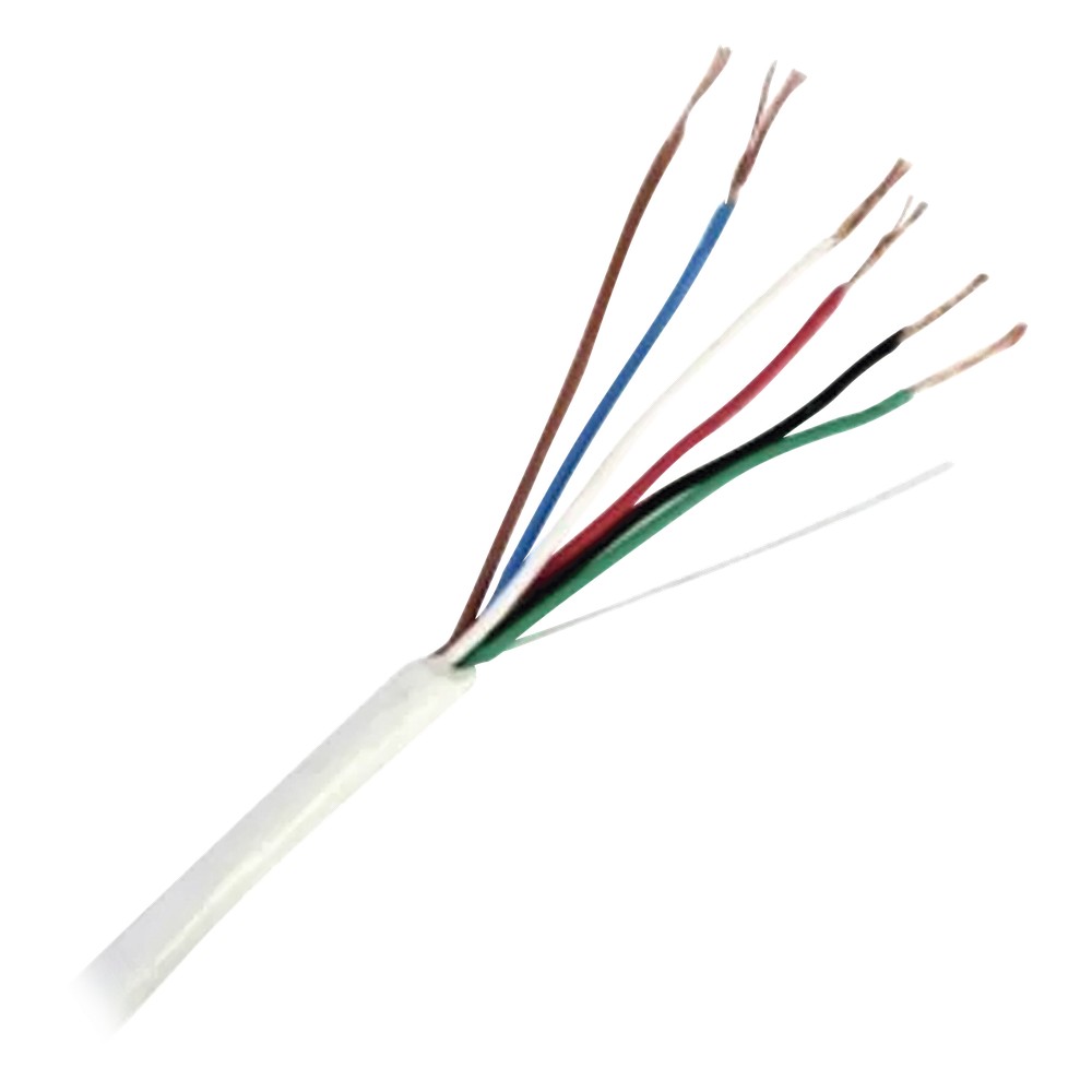 Cable 6 x 18 AWG / 305 Metros / Riser / UL / Color Gris / Hecho en México
