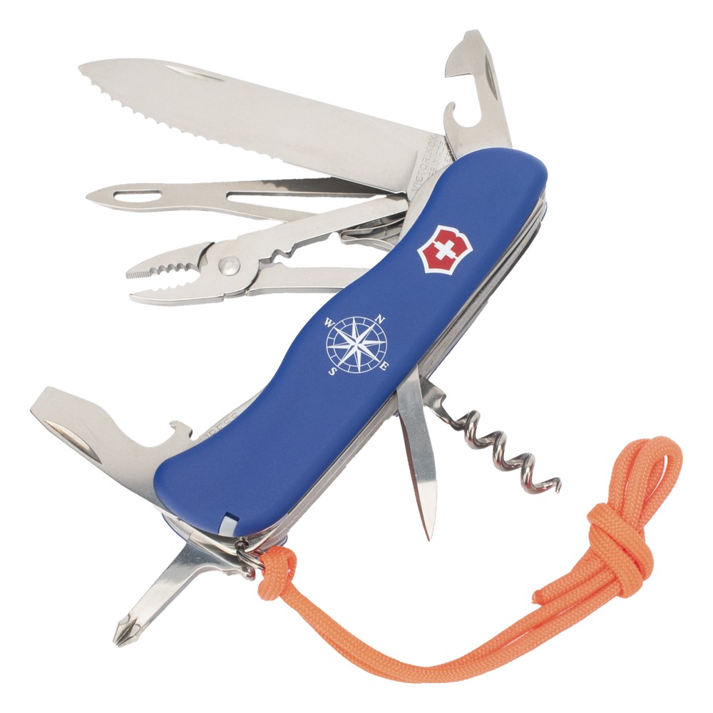 Navaja Victorinox Multiherramienta SwissTool con 18 Funciones. Azúl