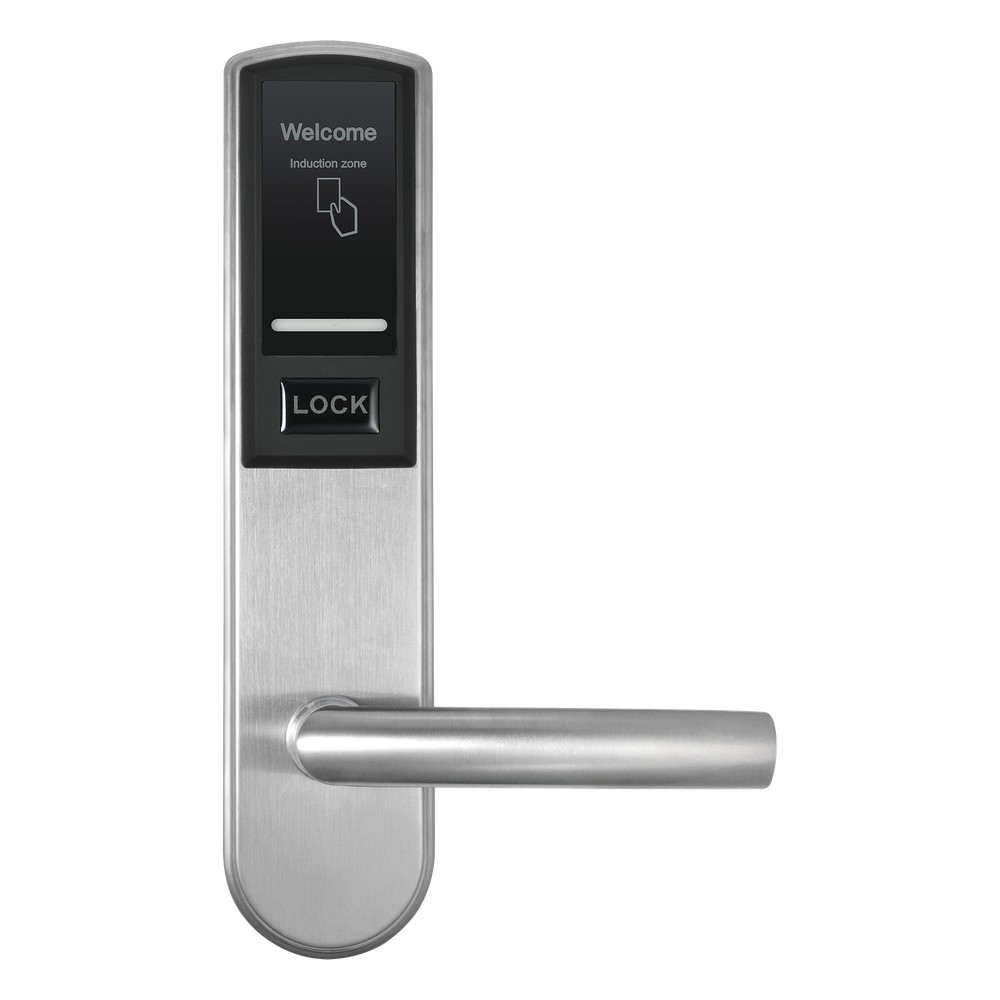 Cerradura para Hotel Derecha / Tarjetas MIFARE 13.56 MHz / Aleación de Zinc / 224 Eventos / Software ZKBio CVSecurity